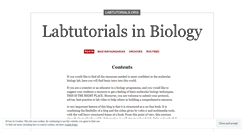 Desktop Screenshot of labtutorials.org